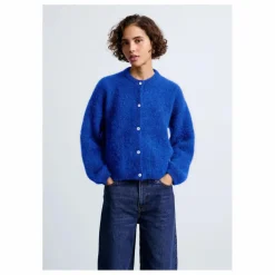 Hot Surprise Paris Cardigan Olivia Super Kid Mohair | Bleu électrique