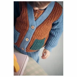 Clearance Louise Misha Cardigan Polo Poches | Caramel