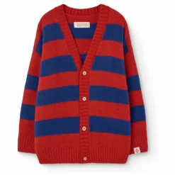 Enfant The Animals Observatory Cardigan Racoon Coton Bio |