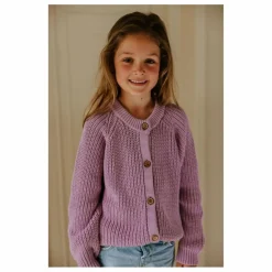 Yuki Cardigan Raglan Coton Bio | Parme Sale