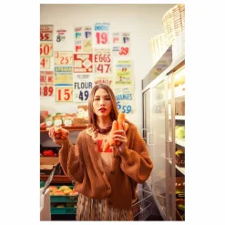 New Sisters Department Cardigan Soft | Marron