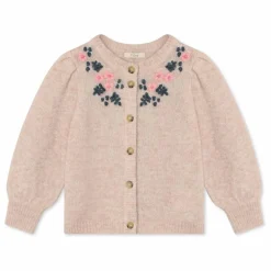 Hot Fliink Cardigan Star Laine Alpaga | Rose pâle