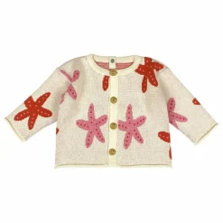 Discount Bayiri Cardigan Starfish Dance Coton Bio | Ecru