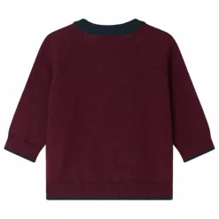 Clearance Bonpoint Cardigan Teotim Laine | Bordeaux