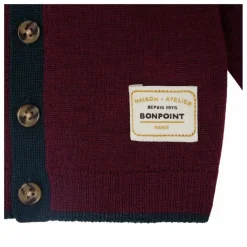 Clearance Bonpoint Cardigan Teotim Laine | Bordeaux