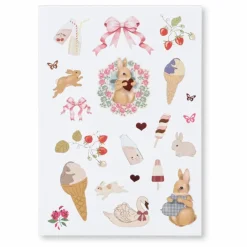 Konges Sløjd Carnet à stickers Pink | Rose