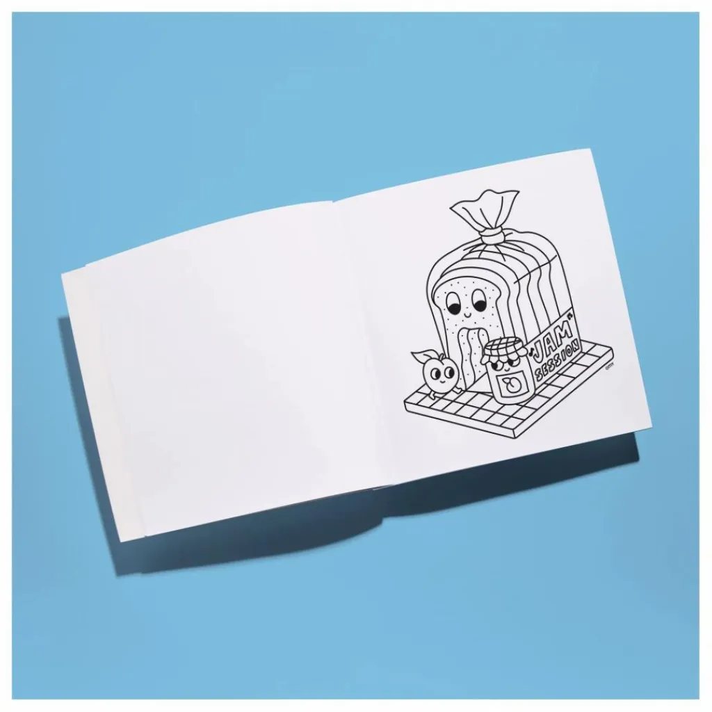 Omy Carnet de coloriage Supermarché