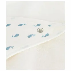 Petit Bateau Carré de Bain Baleines |