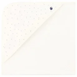 Sale Petit Bateau Carré de Bain Mapine Etoiles | Blanc