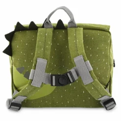 Best Trixie Cartable Mr Dino | Vert kaki