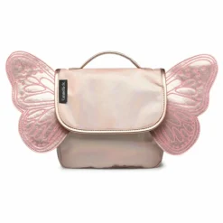 Sale Caramel & Cie Cartable Papillon Irisé | Rose