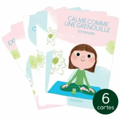 Outlet Yoto Player Cartes Calme et attentif comme une grenouille - Pack de 6 Multicolore