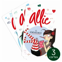 Yoto Player Jeux High-Tech|Cartes Le Carnet d'Allie volume 1 à 3 - Pack de 3