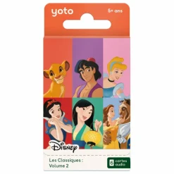 Online Yoto Player Cartes Les classiques Disney volume 2 - Pack de 6 Multicolore