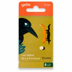 Hot Yoto Player Cartes Les fables de la Fontaine - Pack de 3 Multicolore