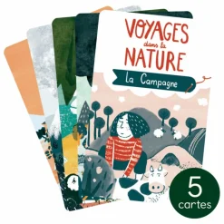 Yoto Player Cartes Voyages dans la nature - Pack de 6 Multicolore