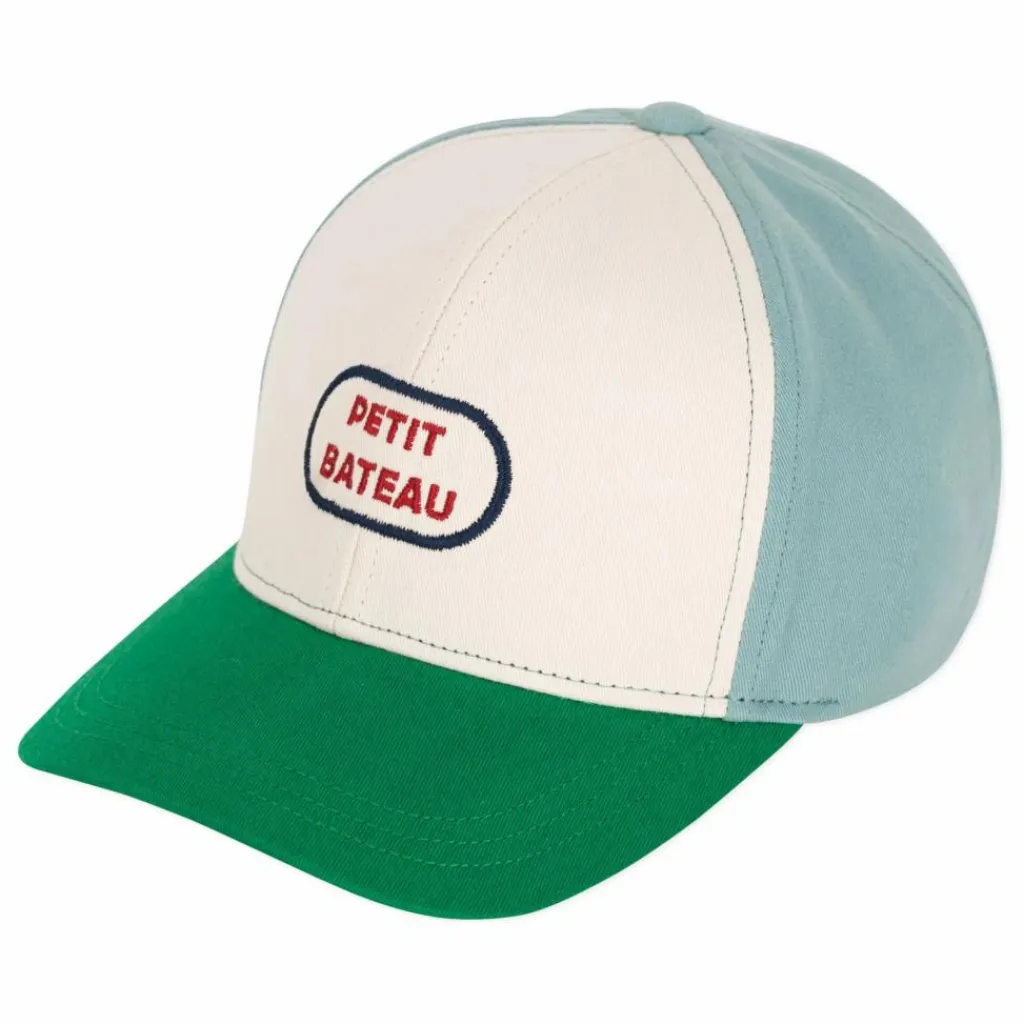 Petit Bateau Casquette Bicolore | Vert Sale