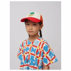 Discount Bobo Choses Casquette Hello Joy | Rouge