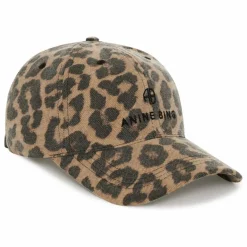 Femme Anine Bing Bonnets, Chapeaux|Casquette Jeremy Léopard |