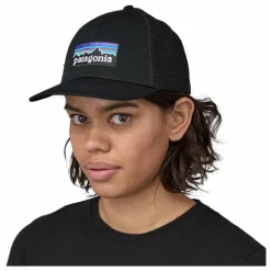 Femme Patagonia Casquettes, Bonnets|Bonnets, Chapeaux|Casquette P-6 Logo Trucker Coton Bio |