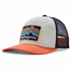 New Patagonia Casquette Trucker Coton Bio | Corail