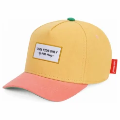 Hello Hossy Casquette Visière Courbée Mini Sunset Coton Bio | Jaune New