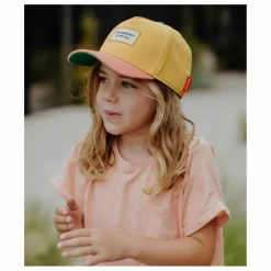 Hello Hossy Casquette Visière Courbée Mini Sunset Coton Bio | Jaune New