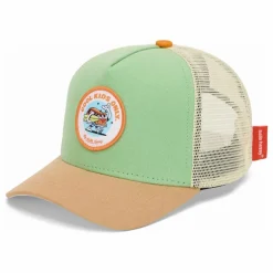 Hello Hossy Casquette Visière Courbée Trucker Surftrip | Vert
