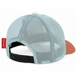 Hot Hello Hossy Casquette Visière Courbée Trucker Blue Island | Bleu ciel