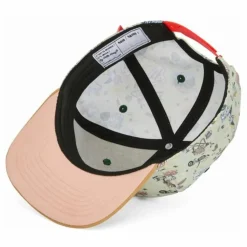 Hello Hossy Casquette Visière Plate Moutain Ride Fibres Recyclées | Jaune pâle New