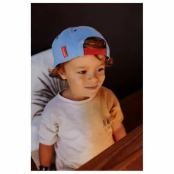 Hello Hossy Casquette Visière Plate Unie | Bleu jean Best