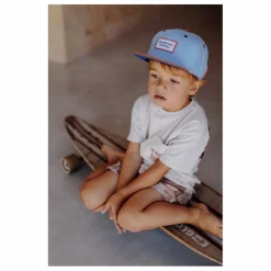 Hello Hossy Casquette Visière Plate Unie | Bleu jean Best