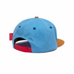 Hello Hossy Casquette Visière Plate Unie | Bleu jean Best