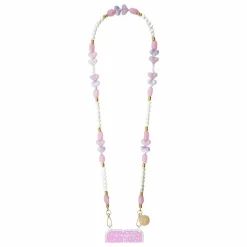 LaCoqueFrançaise Chaine Longue Ana 100 cm | Violet Best