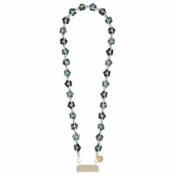 LaCoqueFrançaise Chaine Longue Cassy Fleurs 120 cm |