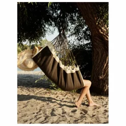 Broste Copenhagen Chaise à suspendre Paloma | Vert kaki Outlet