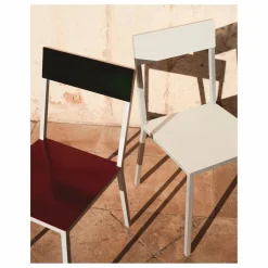 Valerie Objects Chaise Alu Chair, Muller Van Severen | Blanc