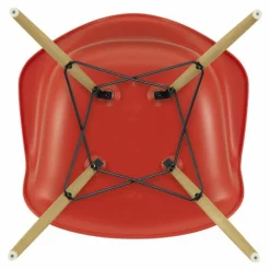 Vitra Chaise DAW - piétement érable - Charles & Ray Eames |