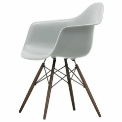 Sale Vitra Chaise DAW - piétement érable - Charles & Ray Eames | Gris clair
