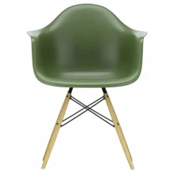 Vitra Chaise DAW - piétement érable - Charles & Ray Eames |