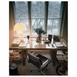 Vitra Chaises, Tabourets, Bancs|Chaise de bureau Soft Pad chair EA 217 en cuir |