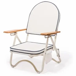 Best Business & Pleasure Co. Chaise de plage | Blanc