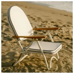 Best Business & Pleasure Co. Chaise de plage | Blanc