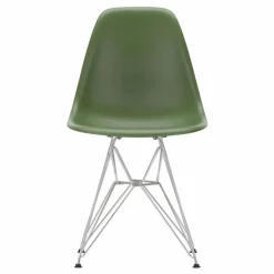 Vitra Chaises, Tabourets, Bancs|Chaise DSR Plastic - piètement Chromé - Charles & Ray Eames |
