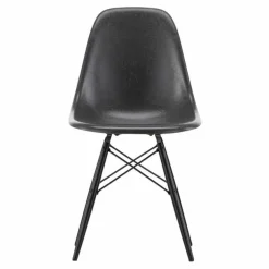 New Vitra Chaise DSW Fiberglass - piètement en érable - Charles & Ray Eames | Eames Elephant Hide Grey