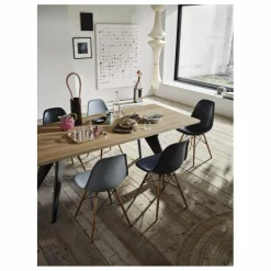 Vitra Chaise DSW plastic - piètement érable - Charles & Ray Eames | Granite Online