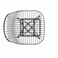 Vitra Chaise Eames wire DKR piètement epoxy |