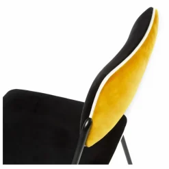 Maison Sarah Lavoine Chaise en velours Double-Jeu | Ocre Sale