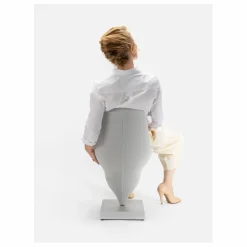 Sale Moustache Chaise Gelato piètement brut- Jean-Baptiste Fastrez | Ecru