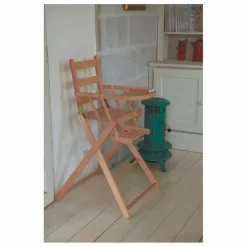 Clearance Combelle Chaise haute extra-pliante Sarah Naturel